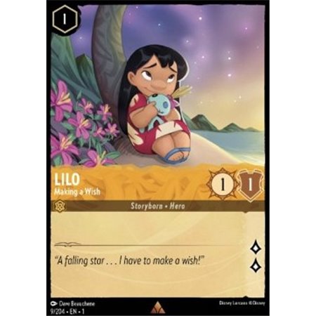 1TFC 009 - Lilo - Making a Wish - Foil