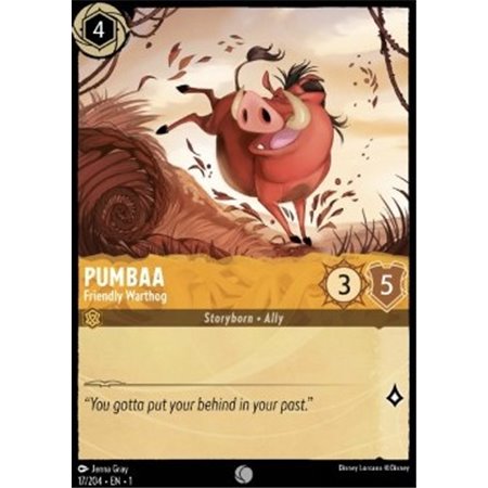 1TFC 017 - Pumbaa - Friendly Warthog