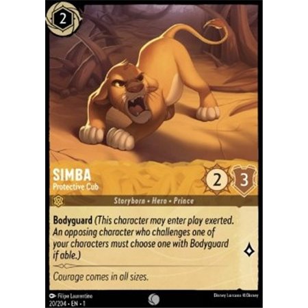 1TFC 020 - Simba - Protective Cub