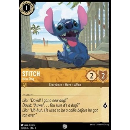 1TFC 022 - Stitch - New Dog