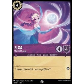 1TFC 040 - Elsa - Queen Regent - Foil 1TFC 040 - Elsa - Queen Regent - Foil