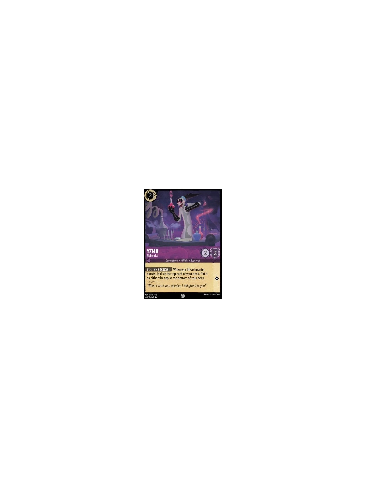 1TFC 060 - Yzma - Alchemist