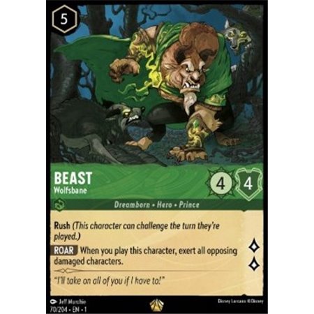 1TFC 070 - Beast - Wolfsbane - Foil