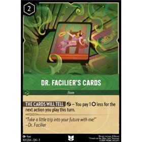 1TFC 101 - Dr. Facilier's Cards - Foil 1TFC 101 - Dr. Facilier's Cards - Foil