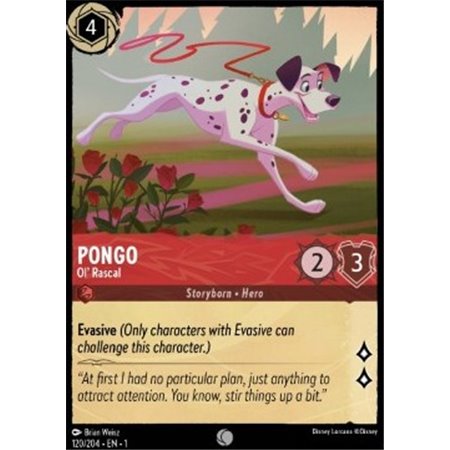 1TFC 120 - Pongo - Ol' Rascal - Foil