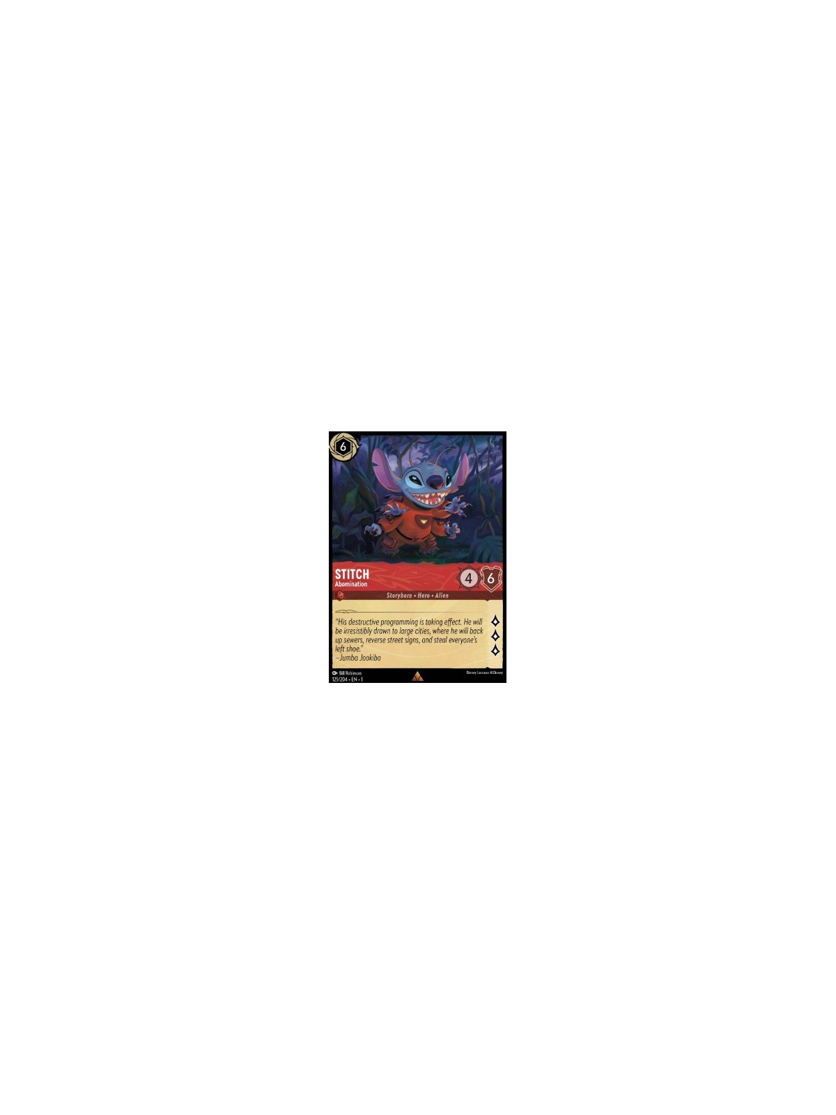 1TFC 125 - Stitch - Abomination