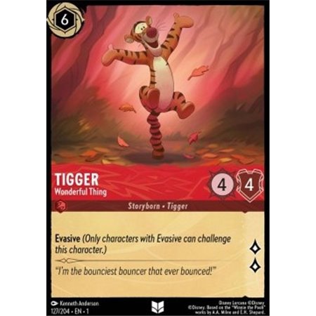 1TFC 127 - Tigger - Wonderful Thing - Foil