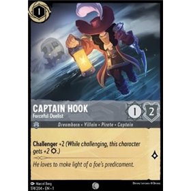 1TFC 174 - Captain Hook - Forceful Duelist - Foil 1TFC 174 - Captain Hook - Forceful Duelist - Foil