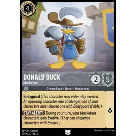 1TFC 177 - Donald Duck - Musketeer