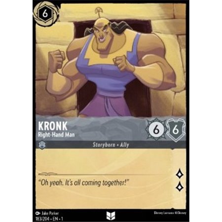 1TFC 183 - Kronk - Right-Hand Man - Foil