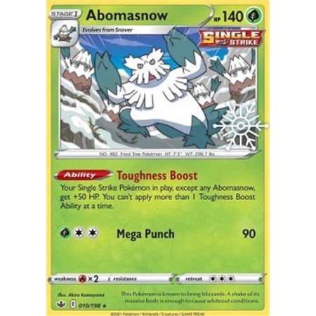 CRE 010 - Abomasnow - Snow Stamp