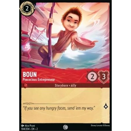 2ROF 104 - Boun - Precocious Entrepreneur