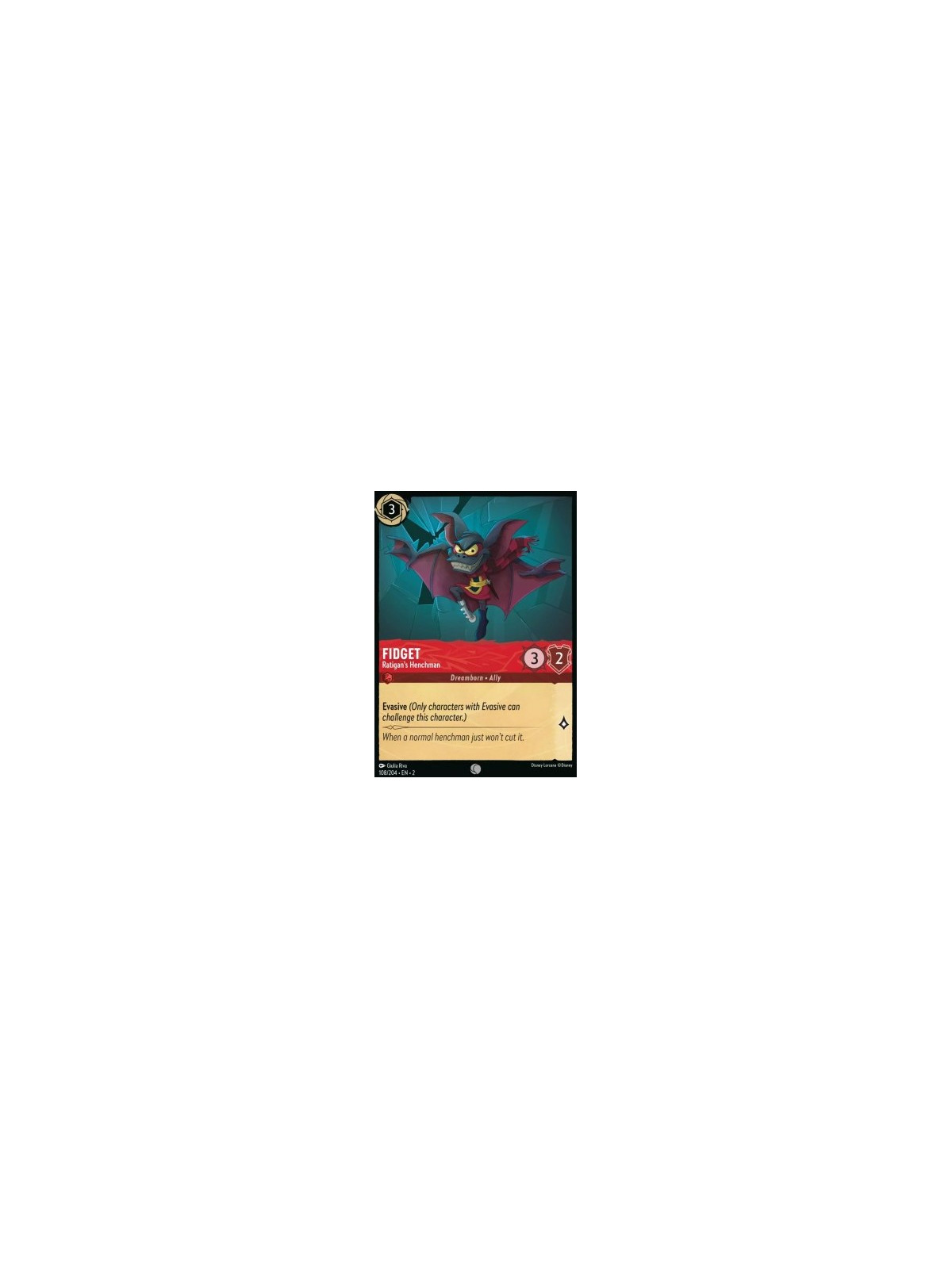 2ROF 108 - Fidget - Ratigan's Henchman