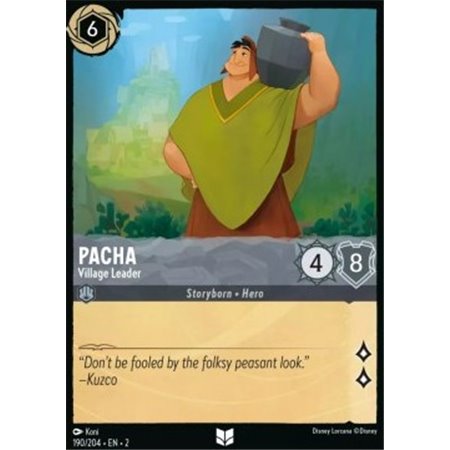 2ROF 190 - Pacha - Village Leader - Foil