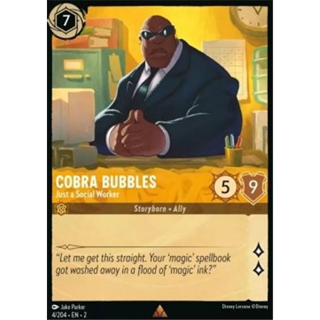 2ROF 004 - Cobra Bubbles - Just a Social Worker - Foil