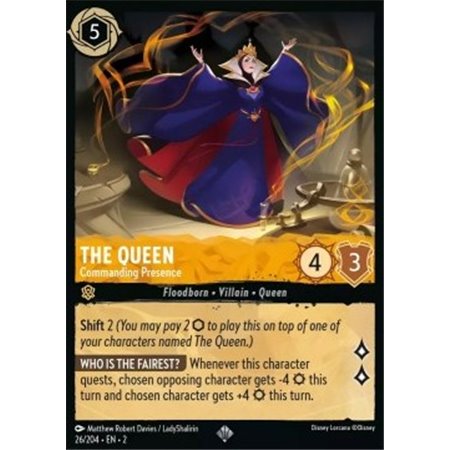 2ROF 026 - The Queen - Commanding Presence - Foil