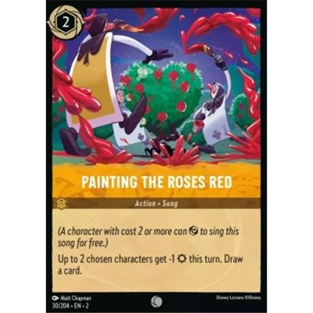 2ROF 030 - Painting the Roses Red - Foil
