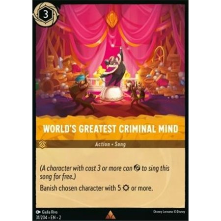 2ROF 031 - World's Greatest Criminal Mind - Foil