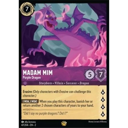 2ROF 047 - Madam Mim - Purple Dragon (V.1)