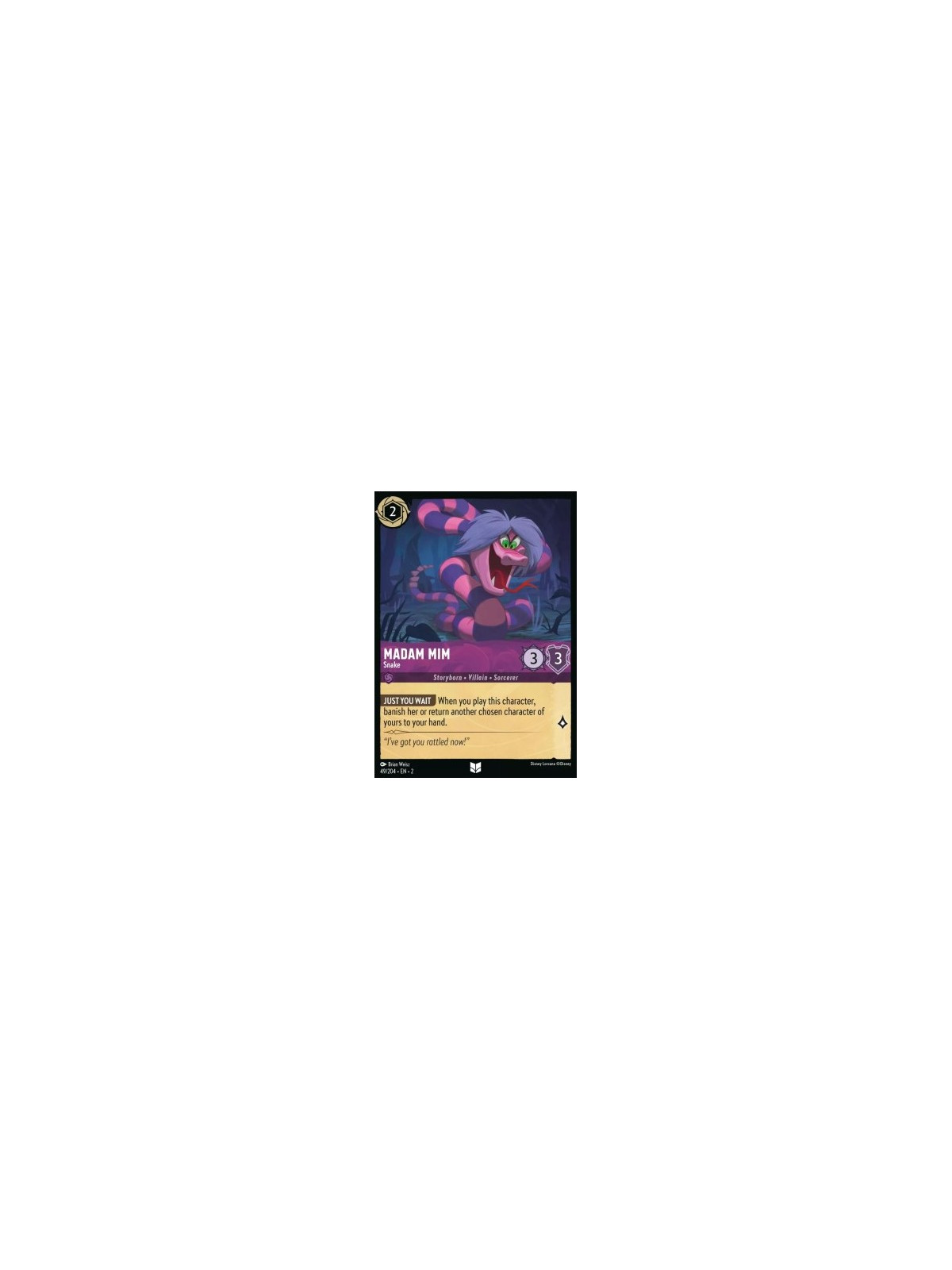 2ROF 049 - Madam Mim - Snake
