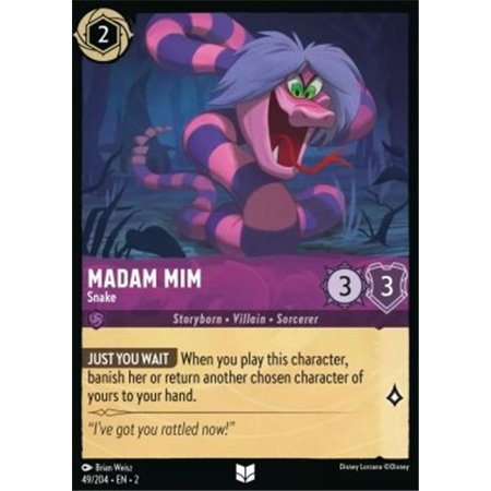 2ROF 049 - Madam Mim - Snake - Foil