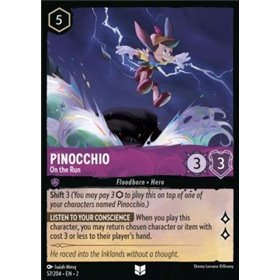 2ROF 057 - Pinocchio - On the Run - Foil 2ROF 057 - Pinocchio - On the Run - Foil