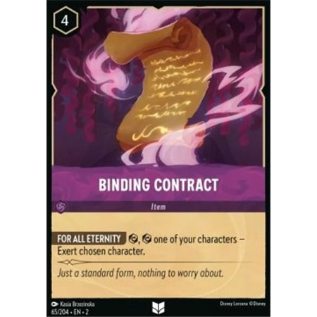 2ROF 065 - Binding Contract - Foil