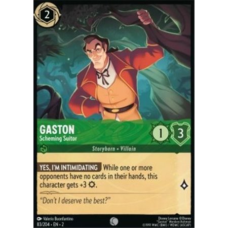 2ROF 083 - Gaston - Scheming Suitor - Foil