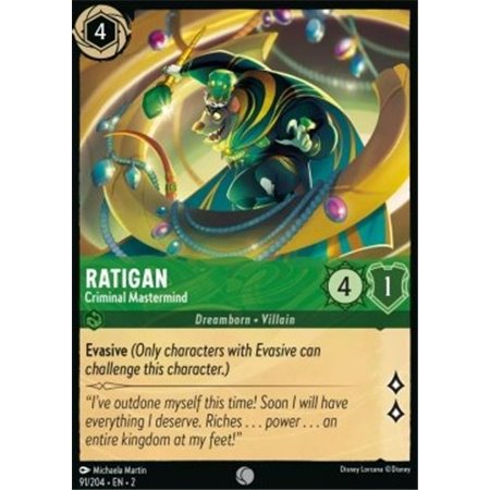 2ROF 091 - Ratigan - Criminal Mastermind - Foil