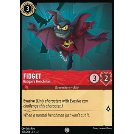 2ROF 108 - Fidget - Ratigan's Henchman - Foil