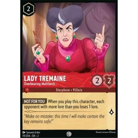 2ROF 111 - Lady Tremaine - Overbearing Matriarch - Foil