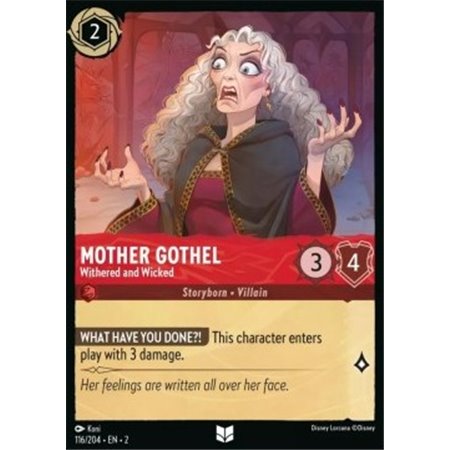 2ROF 116 - Mother Gothel - Withered and Wicked - Foil