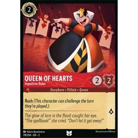 2ROF 119 - Queen of Hearts - Impulsive Rules - Foil