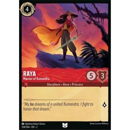 2ROF 124 - Raya - Warrior of Kumandra - Foil