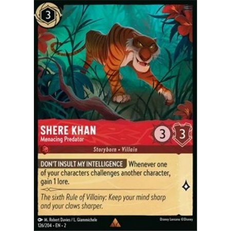 2ROF 126 - Shere Khan - Menacing Predator (V.1)