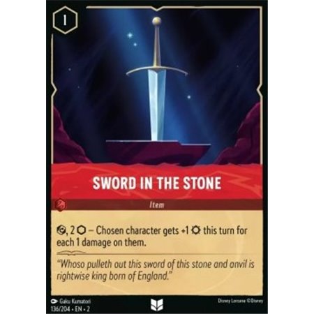 2ROF 136 - Sword In The Stone - Foil