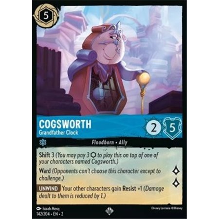 2ROF 142 - Cogsworth - Grandfather Clock - Foil