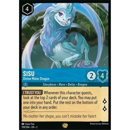 2ROF 159 - Sisu - Divine Water Dragon (V.1) - Foil