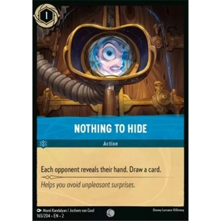 2ROF 165 - Nothing to Hide - Foil