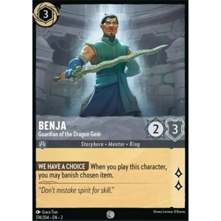 2ROF 174 - Benja - Guardian of the Dragon Gem - Foil