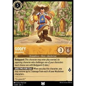 1TFC 004 - Goofy - Musketeer - Foil 1TFC 004 - Goofy - Musketeer - Foil