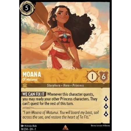 1TFC 014 - Moana - Of Motunui - Foil