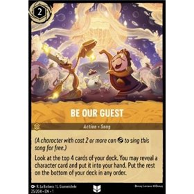 1TFC 025 - Be Our Guest - Foil 1TFC 025 - Be Our Guest - Foil