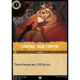1TFC 026 - Control Your Temper! - Foil 1TFC 026 - Control Your Temper! - Foil