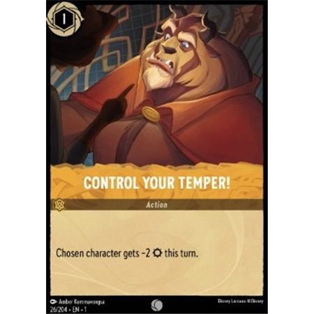 1TFC 026 - Control Your Temper! - Foil