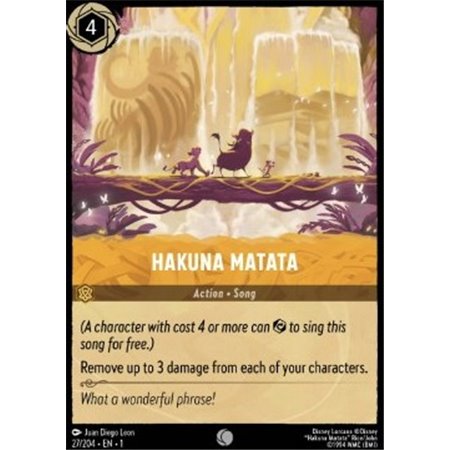 1TFC 027 - Hakuna Matata - Foil