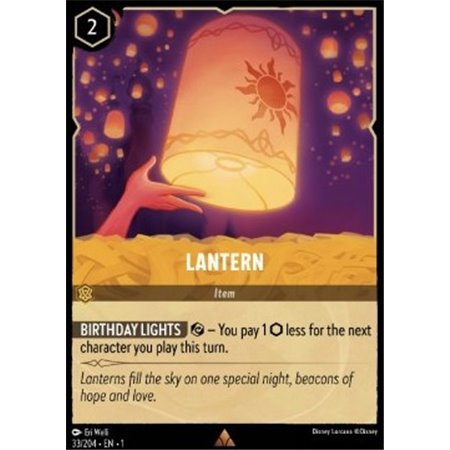 1TFC 033 - Lantern - Foil