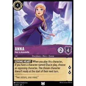 1TFC 035 - Anna - Heir to Arendelle - Foil 1TFC 035 - Anna - Heir to Arendelle - Foil