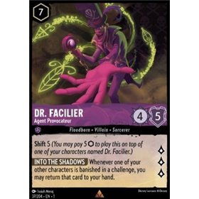 1TFC 037 - Dr. Facilier - Agent Provocateur - Foil 1TFC 037 - Dr. Facilier - Agent Provocateur - Foil