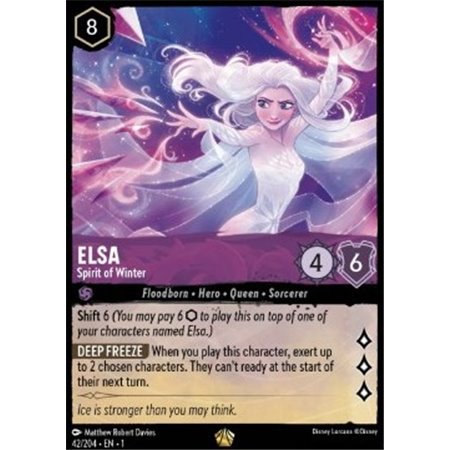 1TFC 042 - Elsa - Spirit of Winter (V.1) - Foil